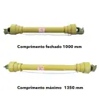 Cardan T4-100 c/Fusível p/Trator Donker´s  - Cardan p/Trator Donker´s T4-100 c/Fusível 